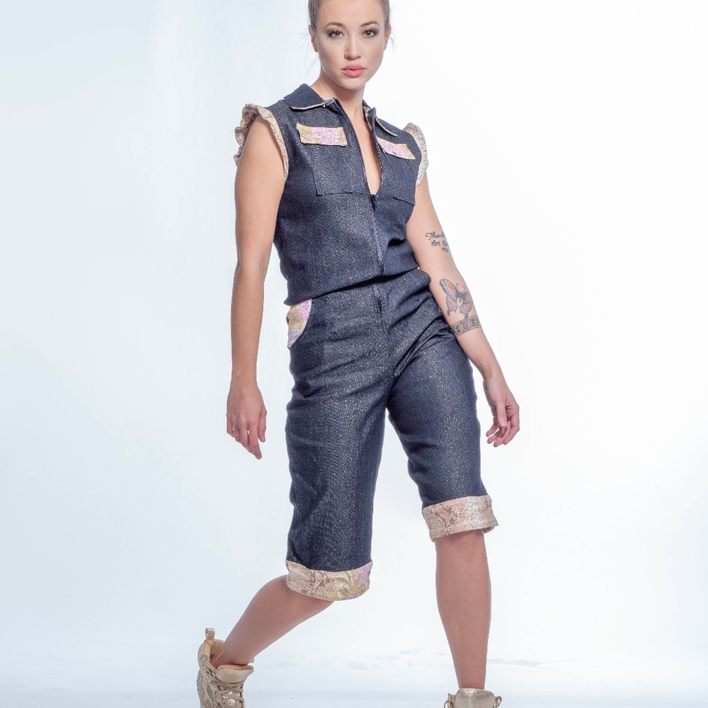 Jean jumpsuit